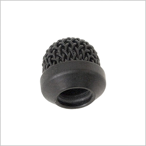 This is the Sanken WS-11 Metal mesh windscreen. It is shown in the colour black. It is at a front facing view.